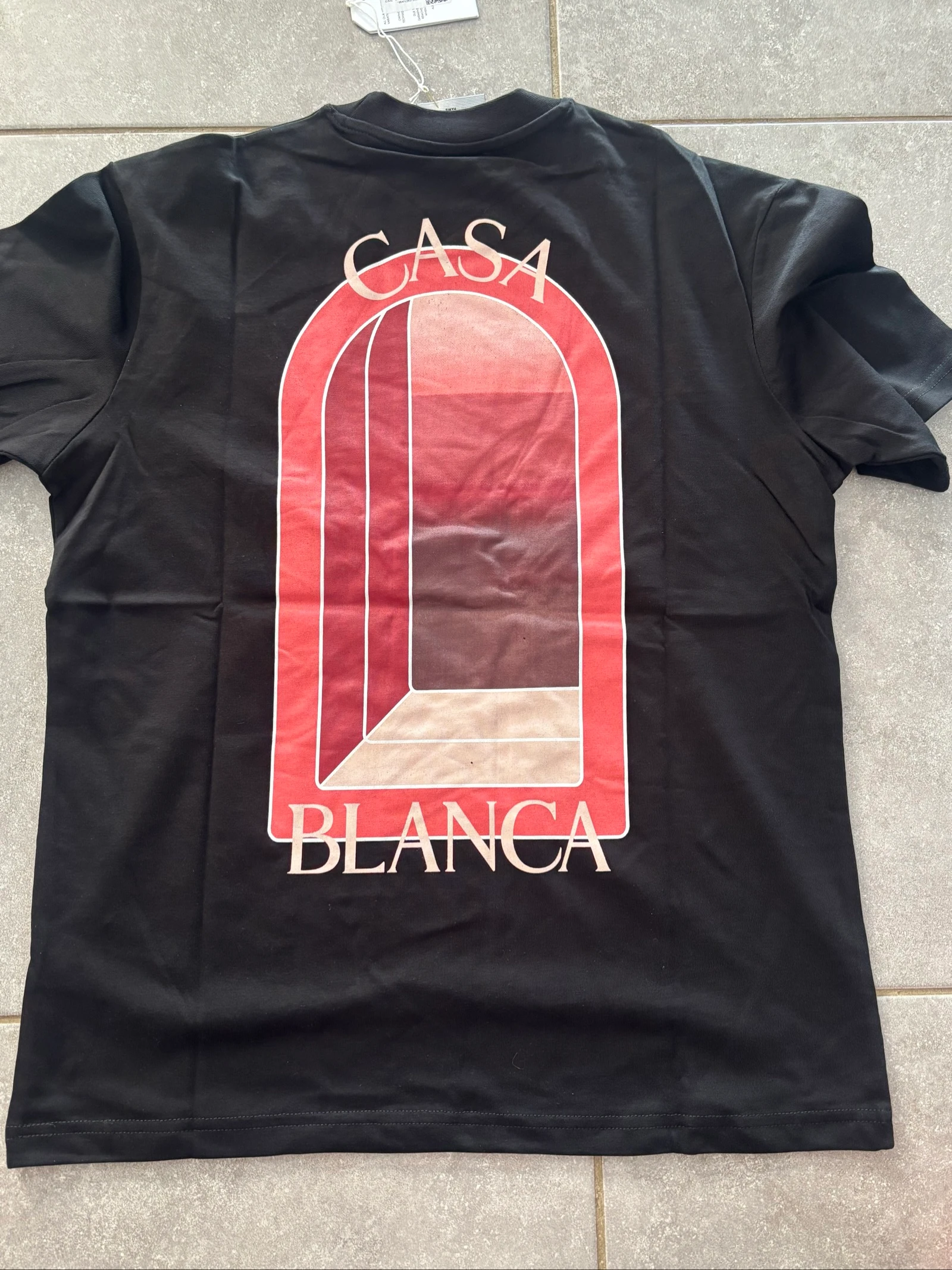 T-shirt Casablanca, noir, taille M – photo 6